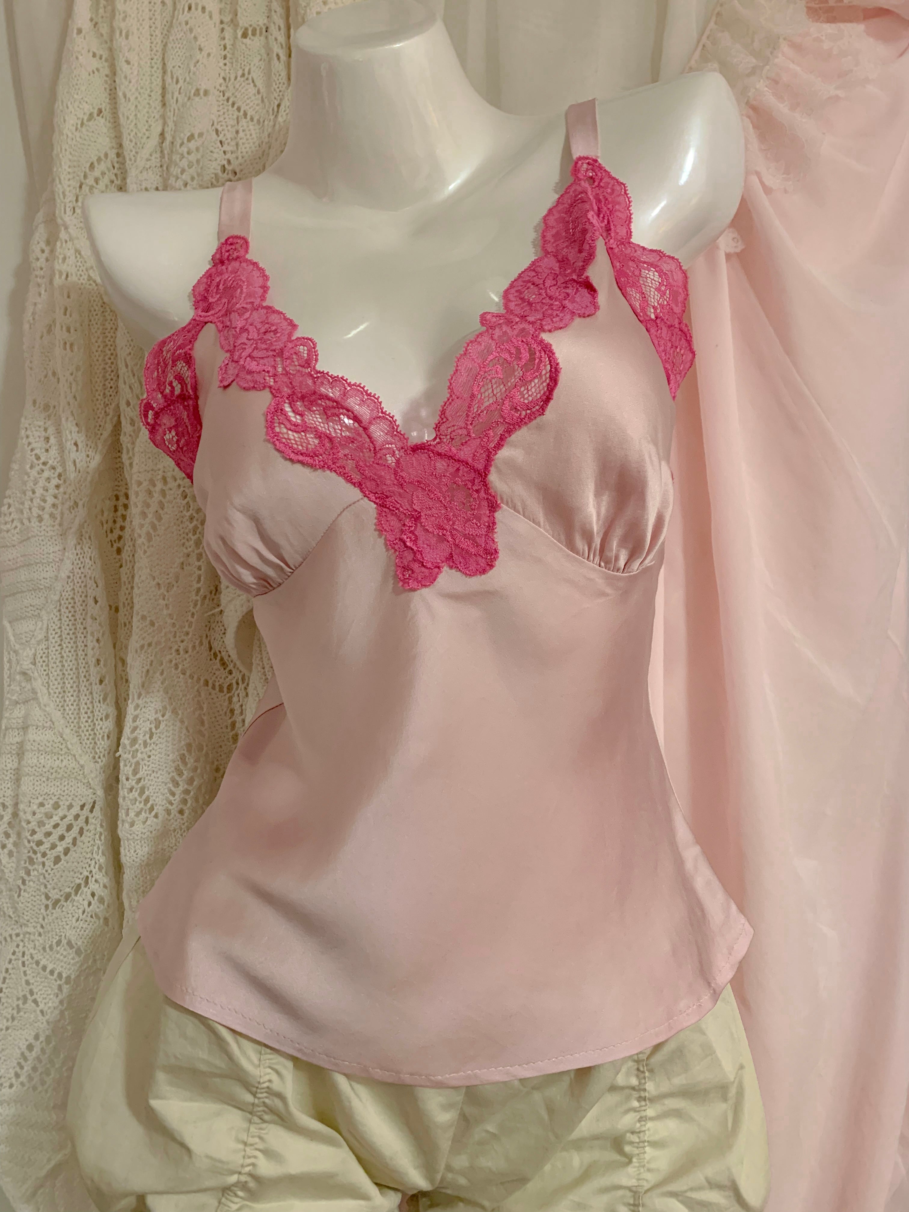 Satin tank top - Second hand