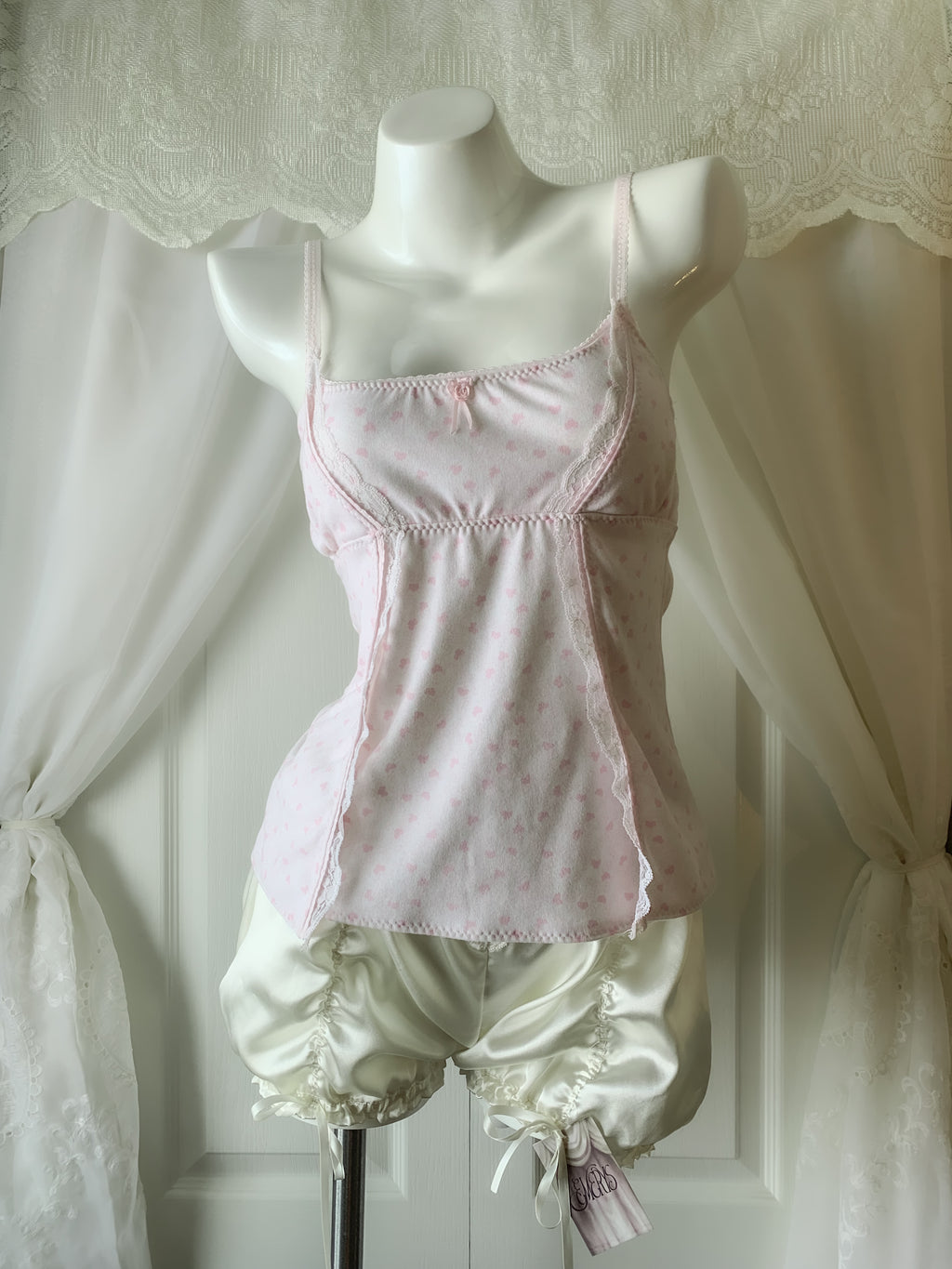 Babydoll pink top