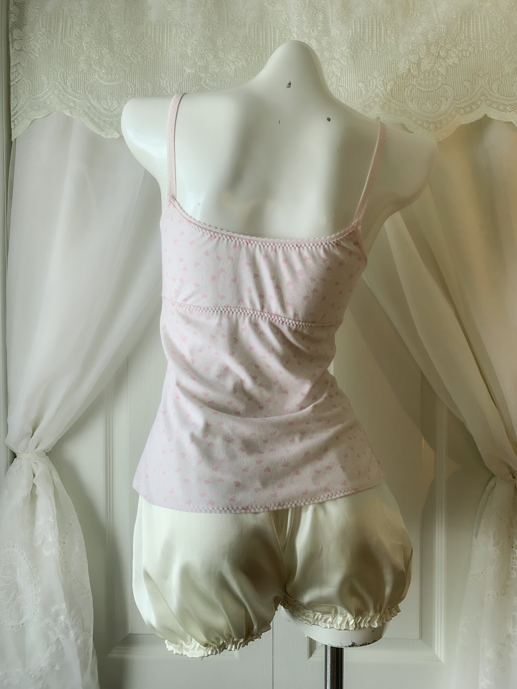 Babydoll pink top