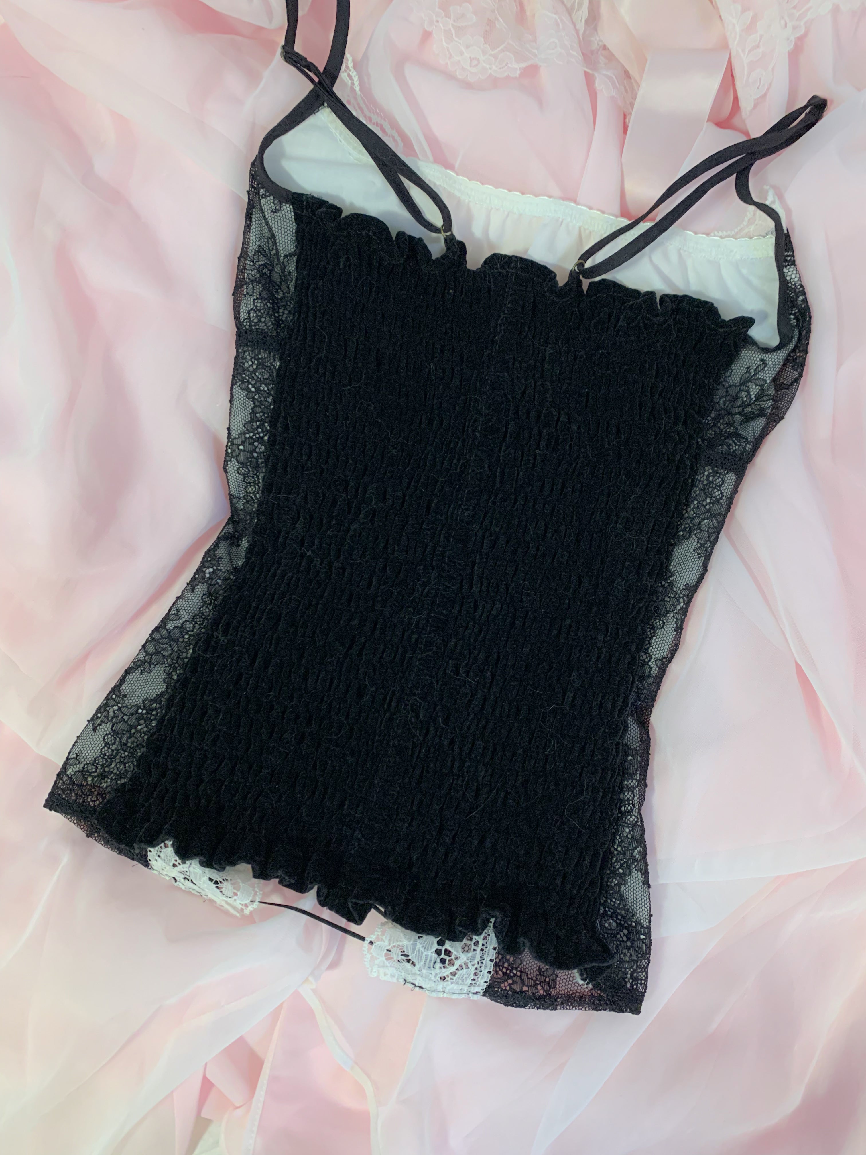 Lace up top