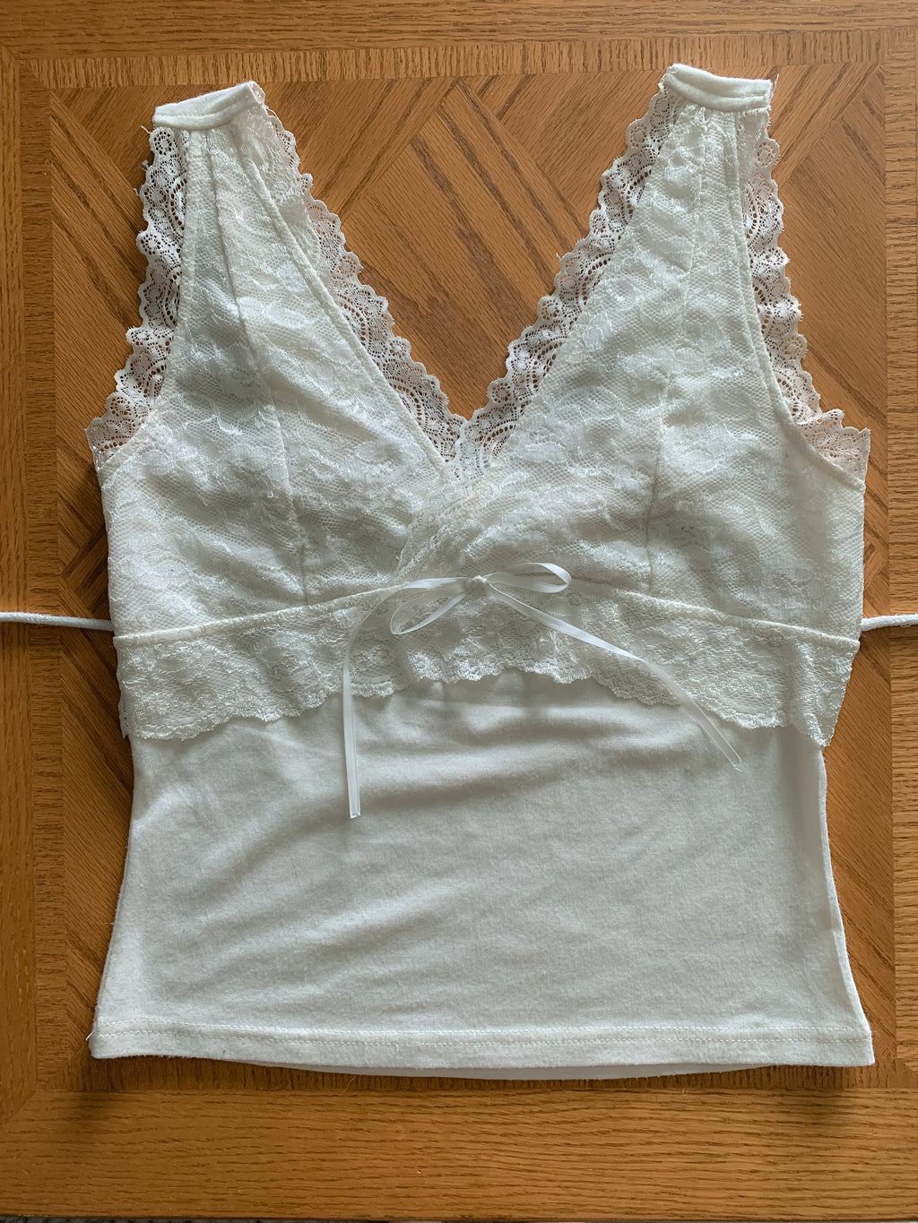 Lace tank top - Second hand