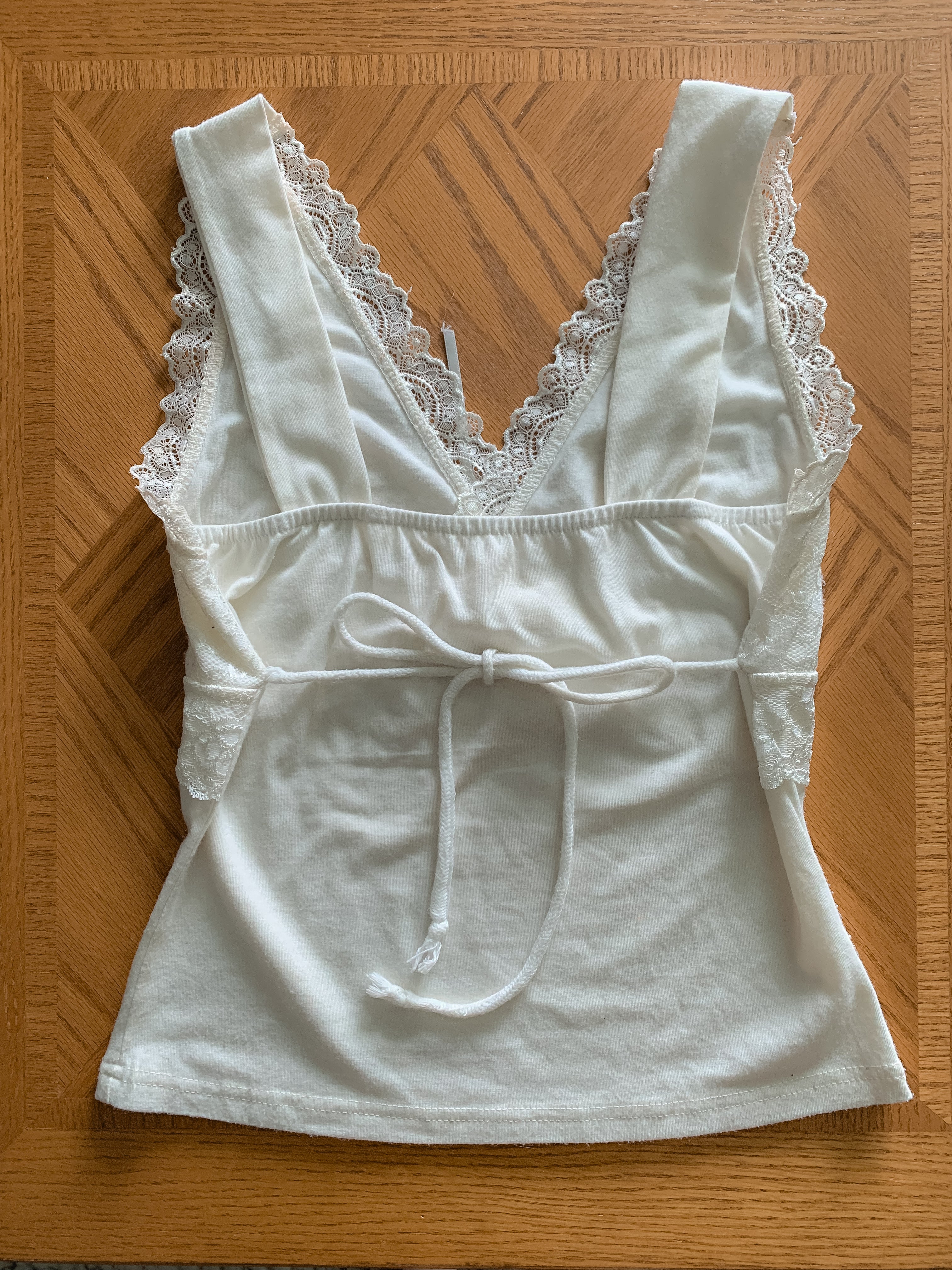 Lace tank top - Second hand