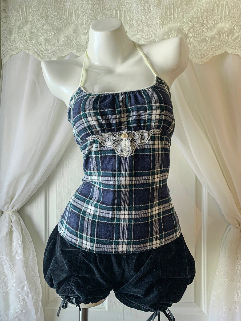Plaid cami