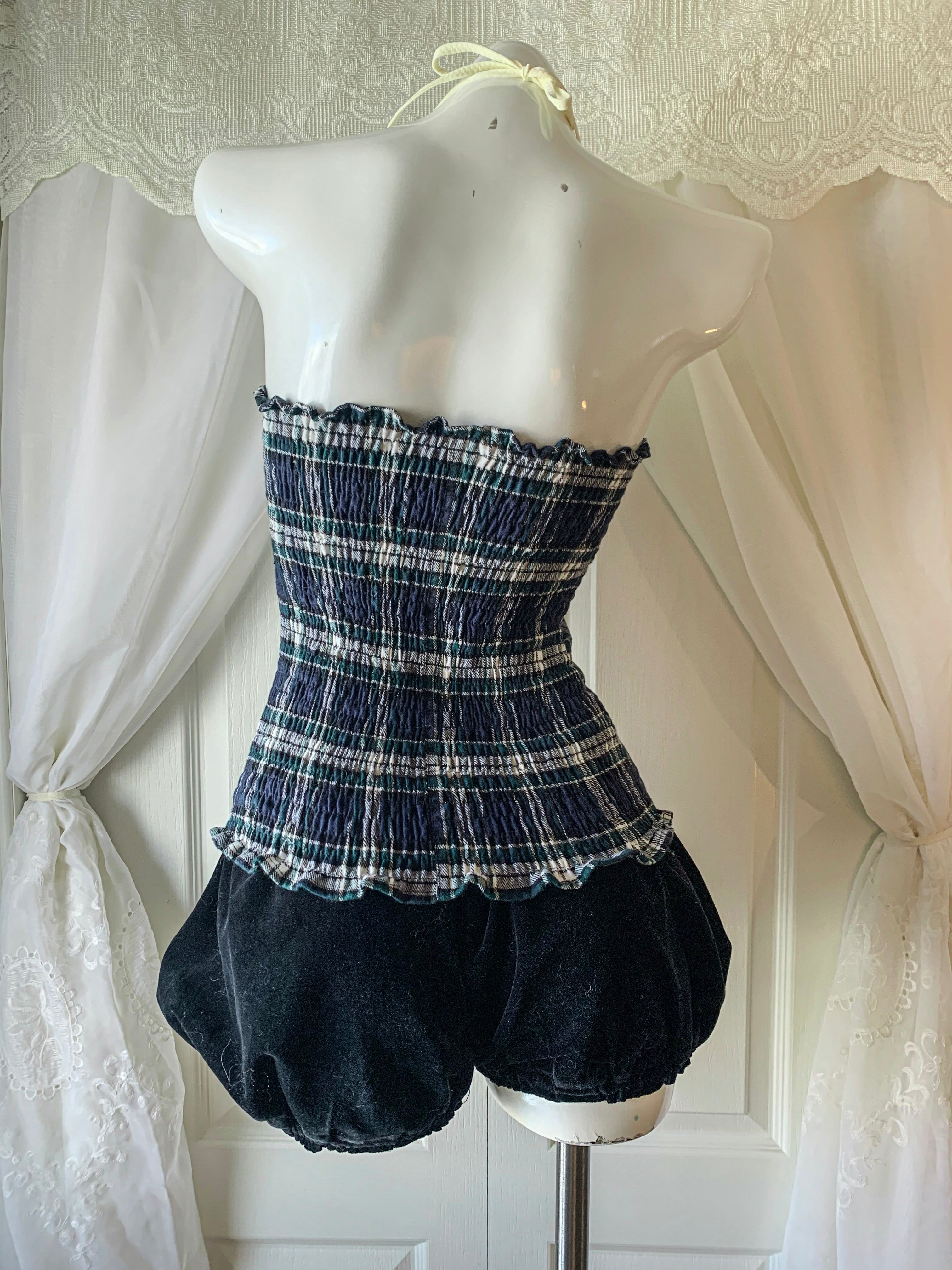 Plaid cami